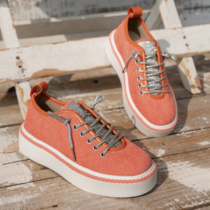 Spring Thick-Soled Versatile Sports and Casual LacE-up Shoes