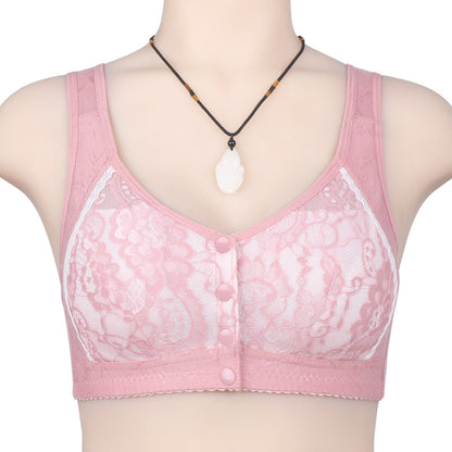 Ladies Lace Wide Strap Tank Bra