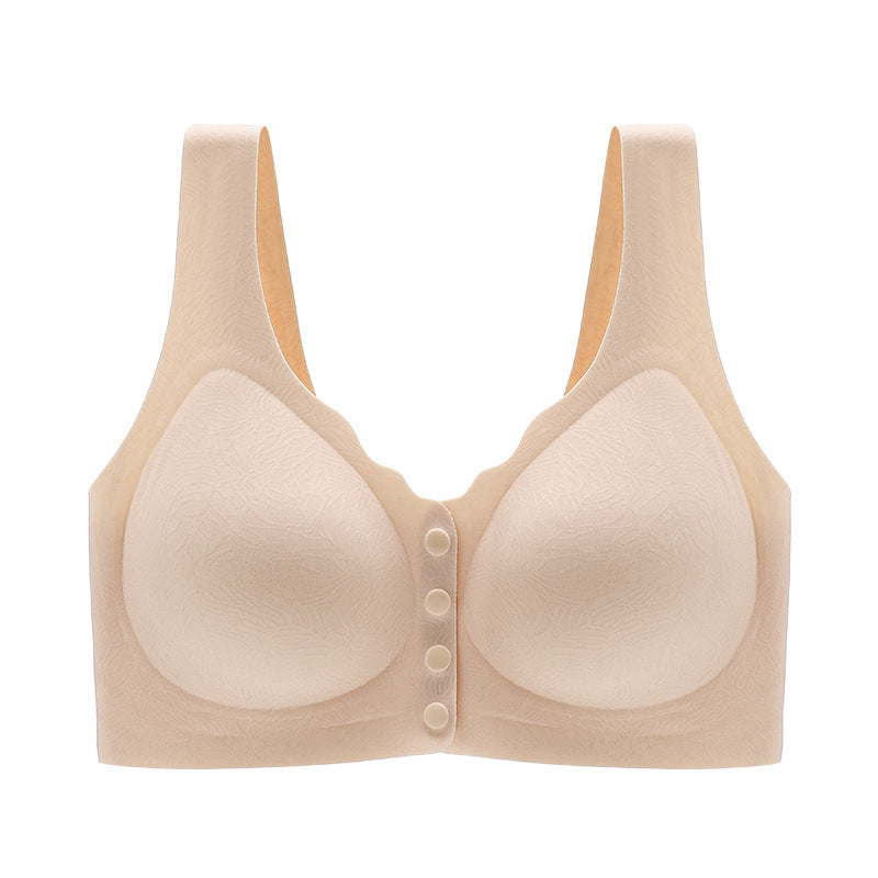 Front-Clasp Anti-Sagging Vest-Style Plus Size Bra