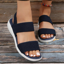 Cargar imagen en el visor de la galería, Ladies Fly Woven Flat Casual Sandals
