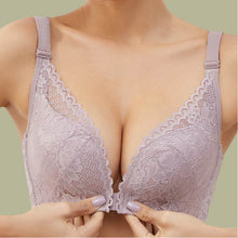 Cargar imagen en el visor de la galería, Women&#39;s Push Up Bra Without Underwire Bustier Minimiser Bra
