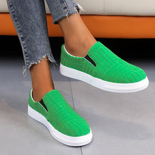 Cargar imagen en el visor de la galería, Women&#39;s casual thick sole solid color loafers
