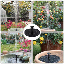 Load image into Gallery viewer, Grishay 3W Solar Bird Bath Fountain Pump 6.3&quot;
