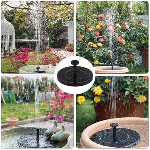 Grishay 3W Solar Bird Bath Fountain Pump 6.3"