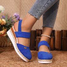 Cargar imagen en el visor de la galería, 2024 Summer New Wide-Band Closed-Toe Sandals
