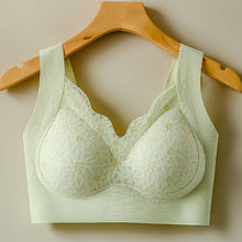 Cargar imagen en el visor de la galería, Fixed-Cup Push-Up Wireless Vest-Style Sleep Bra
