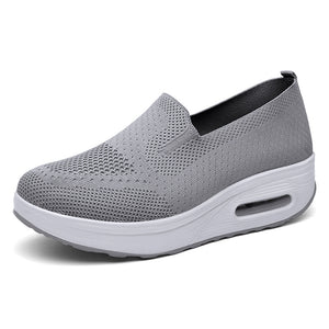 Women's Slip-On Thick-Soled Air-Cushion Sneakers