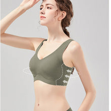 Load image into Gallery viewer, High Support Sports Bra Supportive V-Neck Wireless Sports Bras
