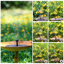 Cargar imagen en el visor de la galería, Grishay 3W Solar Bird Bath Fountain Pump 6.3&quot;
