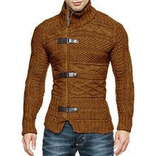 Cargar imagen en el visor de la galería, Men&#39;s Round Neck Sweater Casual Knitted Sweater
