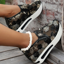 Cargar imagen en el visor de la galería, Mesh Design Casual Slip-On High-Heeled Shoes With Platform For Women
