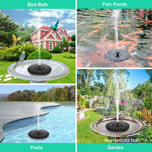 Cargar imagen en el visor de la galería, Grishay 3W Solar Bird Bath Fountain Pump 6.3&quot;
