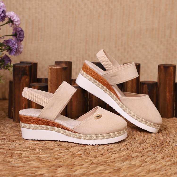 Grishay Damenkomfort-Wedgesandalen