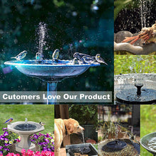 Cargar imagen en el visor de la galería, Grishay 3W Solar Bird Bath Fountain Pump 6.3&quot;
