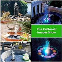 Cargar imagen en el visor de la galería, Grishay 3W Solar Bird Bath Fountain Pump 6.3&quot;
