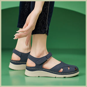 Women's Comfortable Casual ToE-toe Hollow Thick-Soled Sandals