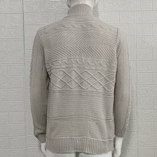 Load image into Gallery viewer, Men&#39;s Round Neck Sweater Casual Knitted Sweater
