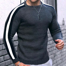 Load image into Gallery viewer, Mens Knit Sweater Sweater Sweatshirt Knit Slim-Fit Luxury Line
