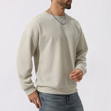 Cargar imagen en el visor de la galería, Men&#39;s Winter Sweater Loose Round Neck Thickened Sweater
