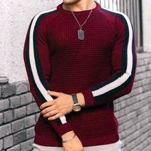 Load image into Gallery viewer, Mens Knit Sweater Sweater Sweatshirt Knit Slim-Fit Luxury Line
