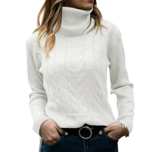 Cargar imagen en el visor de la galería, Women&#39;s Turtleneck Sweaters 2024 Fashion Long Sleeve Pullover
