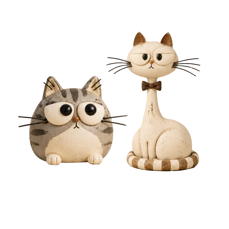 Hobelis Folk Art Cat