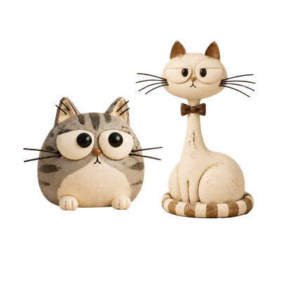 Hobelis Folk Art Cat