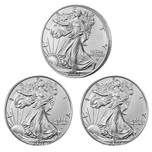 Cargar imagen en el visor de la galería, 2021-2023 American Silver Eagle Coins
