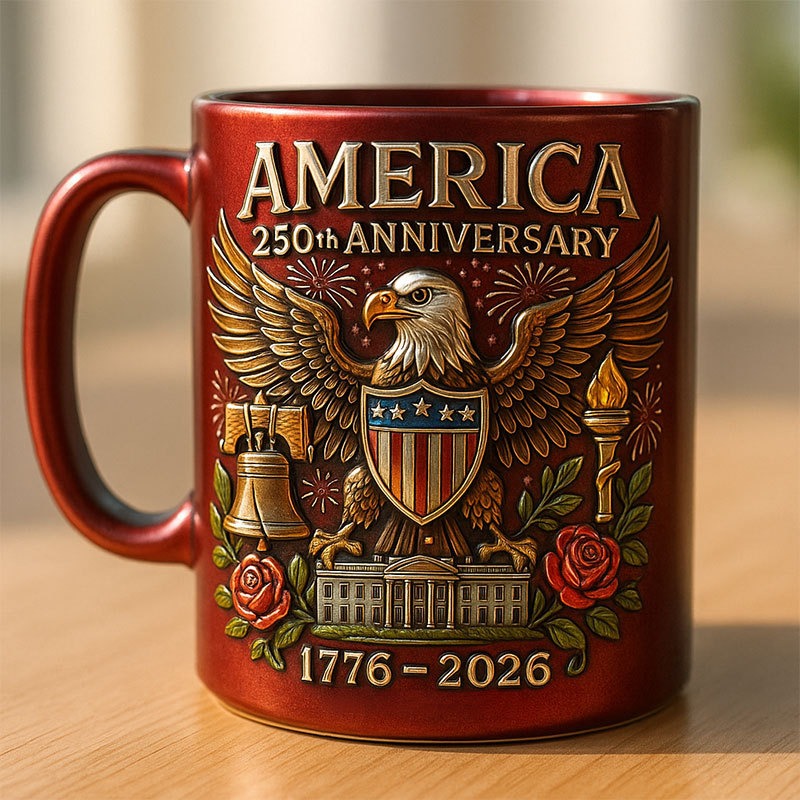 250th Anniversary of America Commemorative Mug