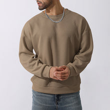 Cargar imagen en el visor de la galería, Men&#39;s Winter Sweater Loose Round Neck Thickened Sweater
