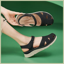 Cargar imagen en el visor de la galería, Women&#39;s Comfortable Casual ToE-toe Hollow Thick-Soled Sandals
