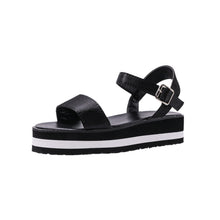 Cargar imagen en el visor de la galería, Women&#39;s Color Block Round Toe Buckle Sandals
