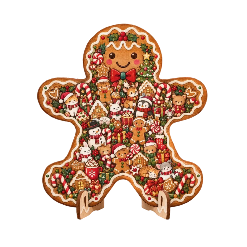 Graddi Christmas Wooden Puzzle
