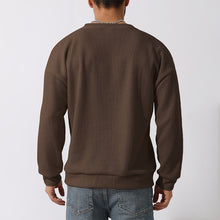 Cargar imagen en el visor de la galería, Men&#39;s Winter Sweater Loose Round Neck Thickened Sweater
