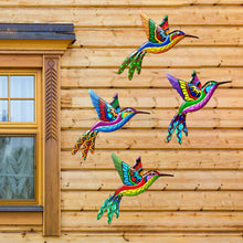 Load image into Gallery viewer, 3D Colorful Garden Birds Sculpture Outdoor
