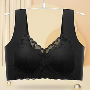 Women's Ultra-thin Lace Comfortable Fixed Cup Anti-sagging Underwear