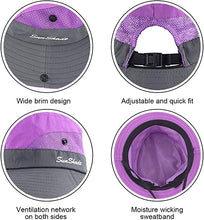 Cargar imagen en el visor de la galería, UV Protection Foldable Sun Hat
