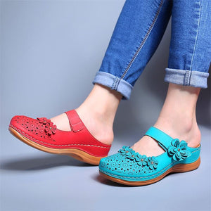 Ladies Flat Round Toe Casual Sandals