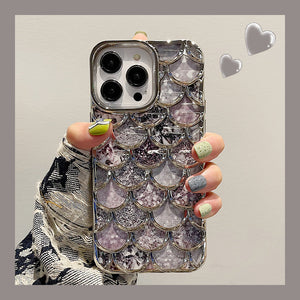 Luxury Mermaid Scale iPhone Case
