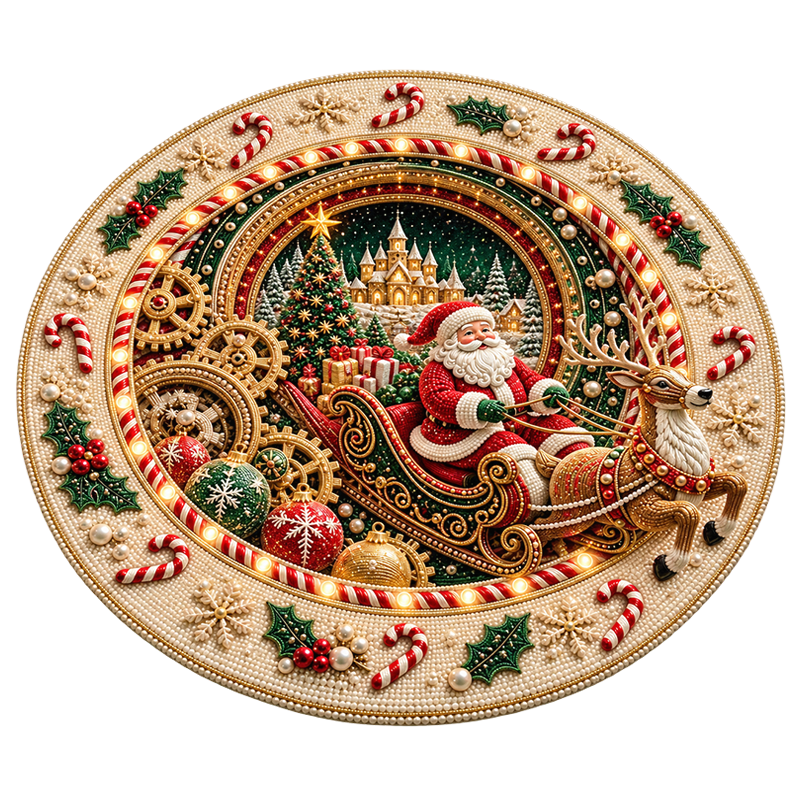 Graddi™ Christmas Illusion Rug