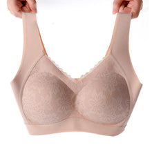 Cargar imagen en el visor de la galería, One-Piece Seamless Latex Wire-Free Push-Up Bra
