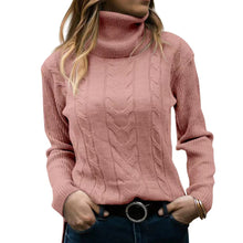 Cargar imagen en el visor de la galería, Women&#39;s Turtleneck Sweaters 2024 Fashion Long Sleeve Pullover
