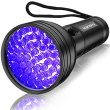 Load image into Gallery viewer, UV Flashlight Black Light, 51 LED Blacklight Pet Urine Detector for Dog/Cat Urine, Dry Stains, Bed Bug, Resin Curing, Scorpions Finder
