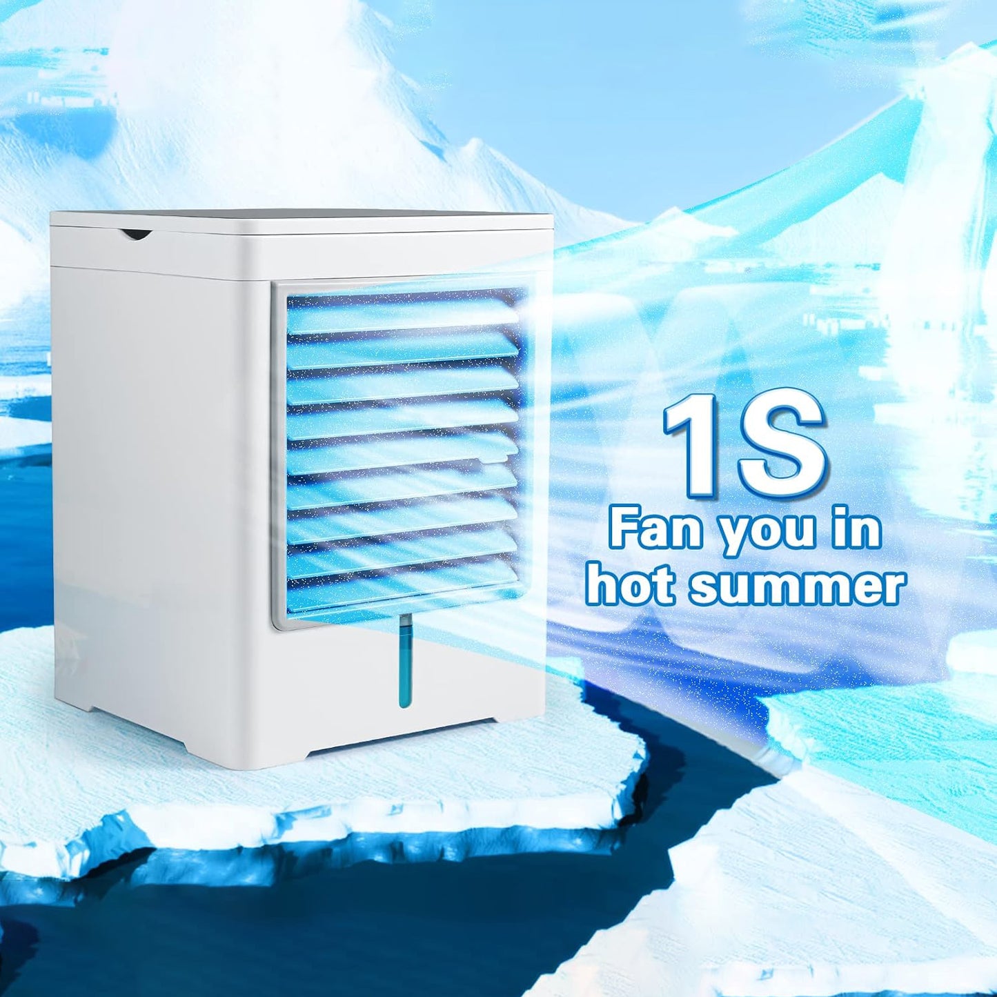 Evaporative Air Cooler with Touch Screen