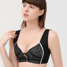 Cargar imagen en el visor de la galería, Thin Front Button Push Up Anti-Sag Sports Bra
