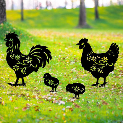 Animal Series Metal Decor for Outside Garden