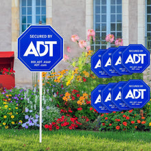 Load image into Gallery viewer, Security Signs 28&quot; ADT Yard Sign with Aluminum Stake, Heavy Duty Weatherproof
