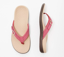 Cargar imagen en el visor de la galería, THONG SLIPPERS WITH BUCKLE DETAIL
