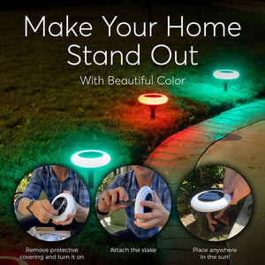 Colorful Solar Colorful Solar Lights Outdoor