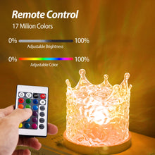 Load image into Gallery viewer, 16 Colors Gradual Rotating Flame Water Lamp Wave Light Aurora Projector with Remote Control
